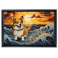 thumbnail image 2 of Thuan Pembroke Welsh Corgi Dog Art Print Canvas, Dog Canvas Wall Art Painting Decor, Dog Pop Art Home Decor Artwork For Bedroom Living Room Bathroom decor, 2 of 6