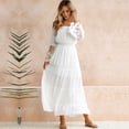 thumbnail image 1 of Vestido largo de las mujeres atractivas Maxi fuera del hombro Vestido de noche elegante del partido Meterk M, 1 of 7