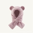 thumbnail image 5 of TIANZEN Winter Kids Hat With Scarf And Ear Soft Lined For Boys Girls Toddler Cold Weather Baby Winter Hat Set Boy, 5 of 6