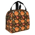 thumbnail image 2 of Sikiie Autumn Pumpkin Lunch Bag for Women & Men Adult Insulated Lunch Box, Food Lunch Containers Lunch Tote Bags for Work, Travel, Outdoor, 2 of 8