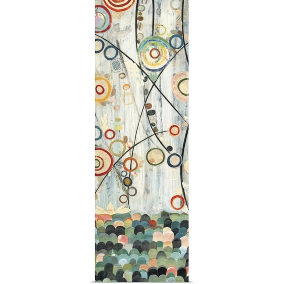 Great BIG Canvas | Rolled Candra Boggs Poster Print entitled Blooming Meadow III