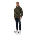 thumbnail image 2 of BILLIONHATS 3 Pack Wholesale Green Camo Hoodie Sweatshirts, Mens Heavyweight Fleece Lined Pullover Hoodies, Bulk Adults Sweatshirts, Homeless Donation (X-Small), 2 of 7
