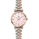 thumbnail image 1 of SK Classic Women Watches Fashion Ladies Dress Watch Solid Stainless Steel Band Genuine Leather Strap, 1 of 4