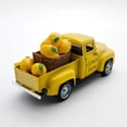 thumbnail image 4 of Lemon Decoration,Fruit Metal Truck Decor,Fresh Holiday Summer Metal Truck with 8 Lemons Ornaments,Harvest Farmhouse Vintage Pickup Car Decor for Tabletop Centerpiece Home Kitchen Decorations, 4 of 7