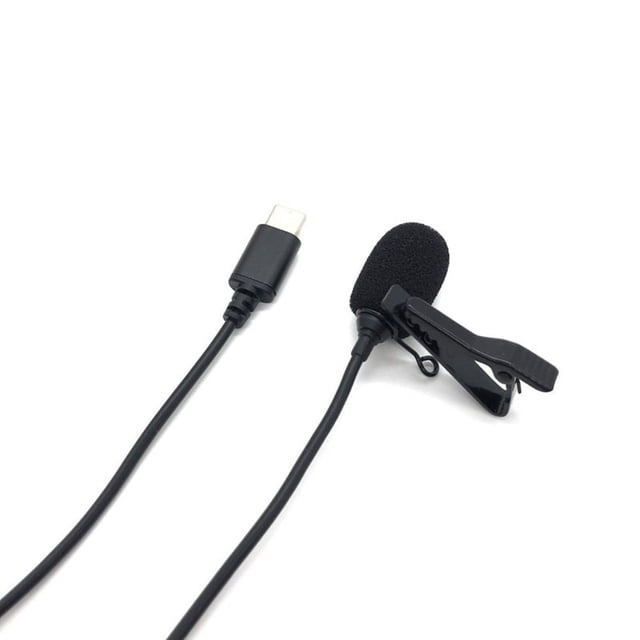 Para Insta360 One X2 MicróFono Lavalier Accesorios de CáMara Deportiva de Mano ReduccióN de Ruido de Sonido Hi-Fi
