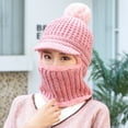 thumbnail image 4 of Kiplyki Women's Cold-proof Neck Protection One-piece Hat Warm Knitted Hat, 4 of 6