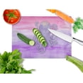 thumbnail image 2 of Caroline's Treasures Octopus Watercolor Glass Cutting Board Large, 2 of 2