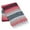 Coral/Melon/White, variant on La Montana 4 Pack Mexican Blankets, 74" x 50" Yoga Blankets, Burgundy/Charcoal/White
