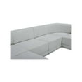 thumbnail image 6 of Meridian Furniture Ollie Grey Boucle Fabric Modular Sectional, 6 of 14