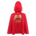thumbnail image 4 of Runhomal Garçons Enfants Champion de Boxe Robe Boxeur Déguisement Boxeur Uniforme Capes à Capuche Cape Rouge Or 16, 4 of 6