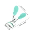 thumbnail image 2 of Unique Bargains 1 Pcs Women Pineapple Handle Eyelash Curler for Business Travel Carbon Steel PS Blue, 2 of 4