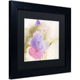thumbnail image 2 of Trademark Fine Art "Purple Blooming" Canvas Art by Sheila Golden, Black Matte, Black Frame, 2 of 4