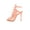 Sweat Peach, variant on Schutz Juliana Sweat Peach Light Coral Single Sole Stiletto Heel Caged Sandals (Sweet Peach, 5.5)