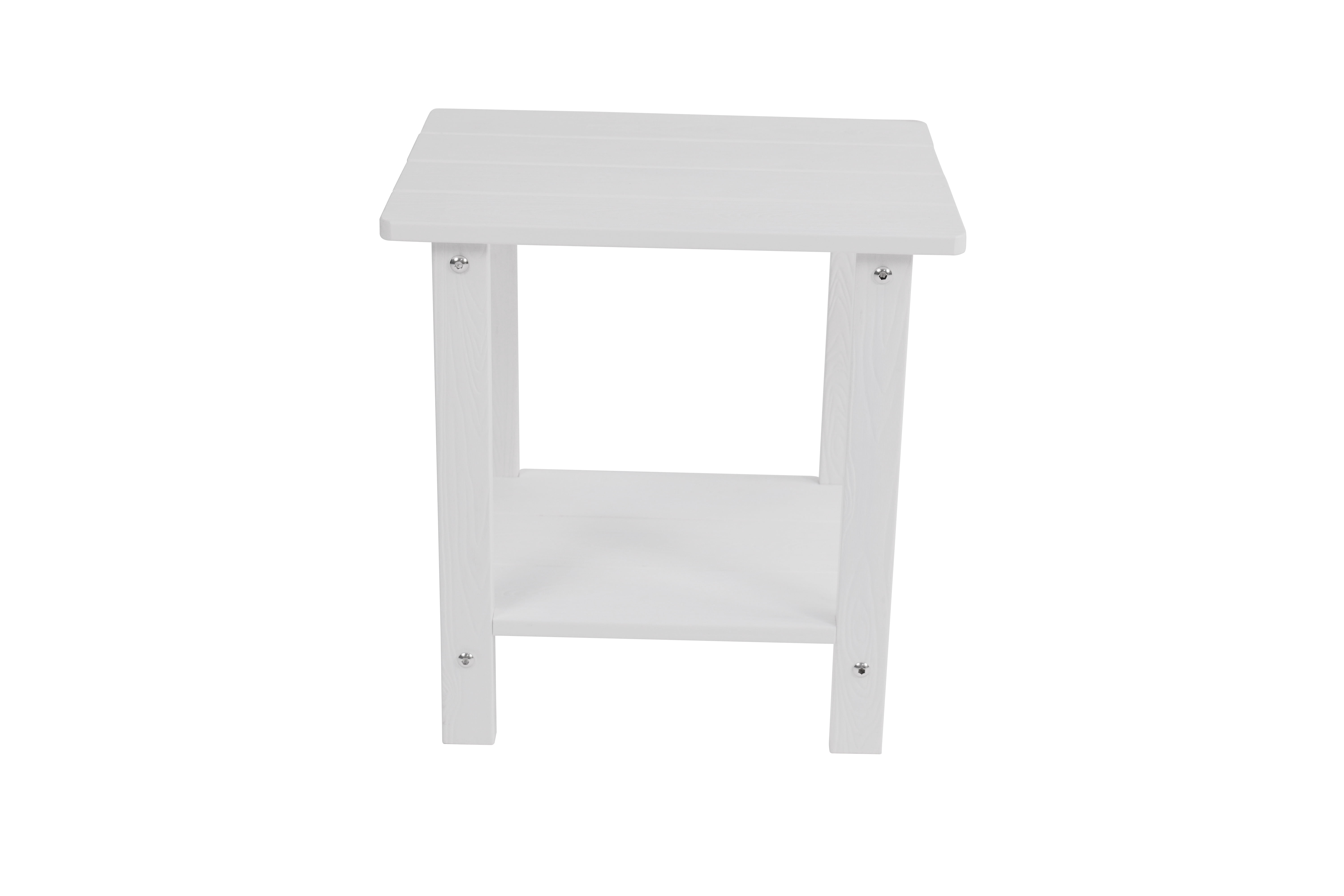 Side Table Perfect For Outdoor Yard Togethers Snacks & Cozy Afternoon Relaxation