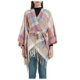 thumbnail image 1 of CEHVOM Châle de Mode pour Femmes Ceinture Confortable Hauts Amples Blouse Tricotée Assortie Liquidation, 1 of 6