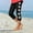 Black, variant on Juslio Girls Pants Kids Girls Fashion Baesball Print Summer Leisure Yoga Leggings Sports Cropped(Black Capris, 2 Years)