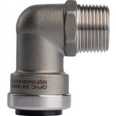 QuickFitting 3/4" Pf X Mnpt Elbow SS823MR