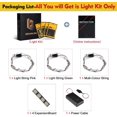 thumbnail image 4 of LED Light Kit Compatible with Lego Halloween Wreath, Decorative Lighting Compatible with Lego 40825 (Excluding Model), 4 of 6