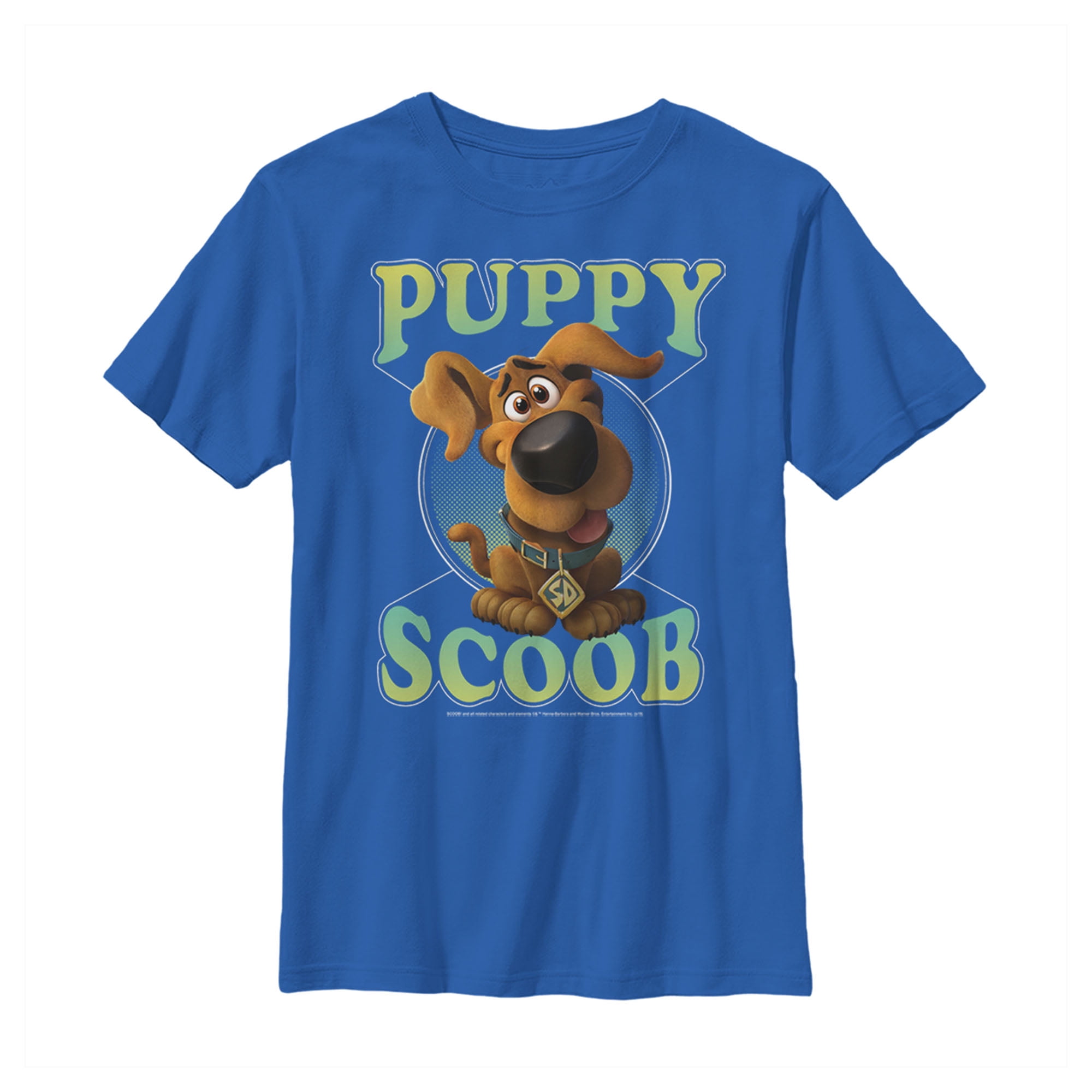 Scooby Doo Scooby Doo Boys Scoob Puppy Circle T Shirt