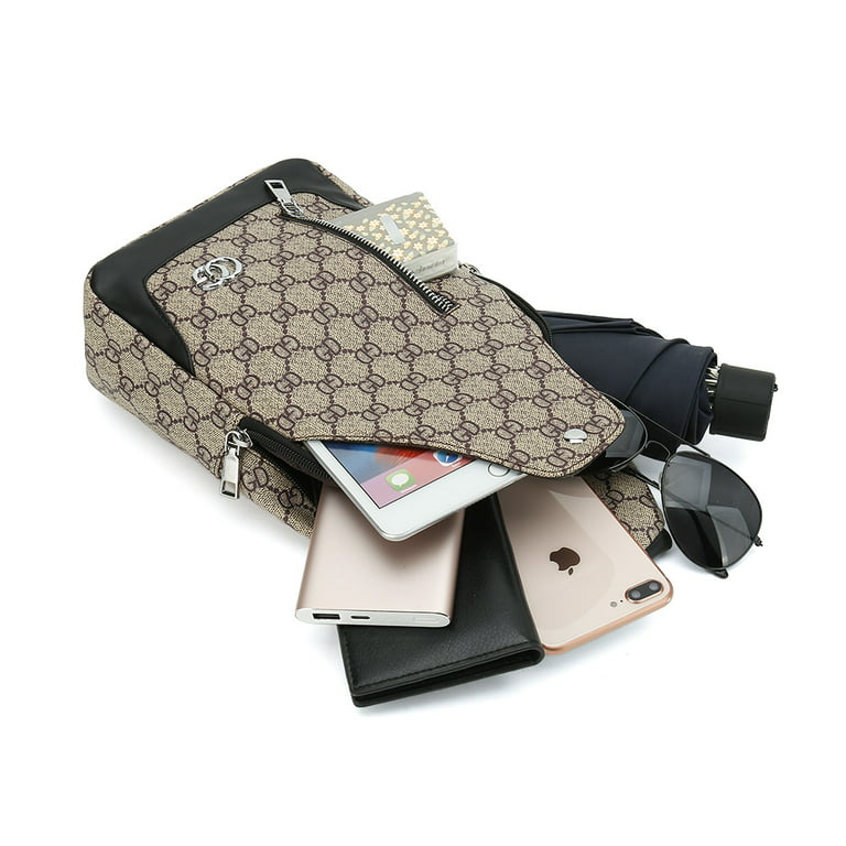 gucci messenger bag on person