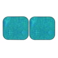 thumbnail image 7 of Goofa Blue Green Glitter Pattern 2 Piece Car Windshield Sun Shade Foldable | Front Windshield Shade for Sun, Heat and UV Rays | Sunshade for Car Front Window-Large, 7 of 7