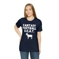 thumbnail image 5 of Funny Fantasy Football GOAT Shirt, Funny Fantasy Football Guru T-Shirt, 5 of 12