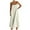 Beige, variant on Sleeveless A-Line Spaghetti Strap Midi Sundress - Summer Dresses for Women 2025 Casual Dress for Daily & Party Wear Black L