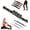 gray-8, variant on Fitness Resistance Band for Stretching and Yoga, Highly Flexible Portable 8/10/12 Section Number Stretch Resistance Band with Handles and Numerical Annotations
