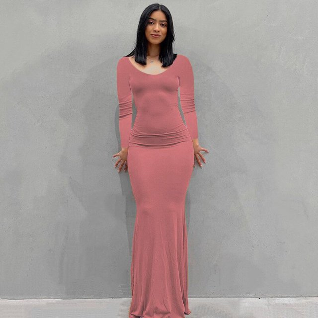 Satén Slip sin mangas espalda descubierta Maxi vestido mujer 2023 Y2k verano Bodycon elegante Sexy trajes señoras fiesta de cumpleaños Club Sundress Tan Jianjun unisex
