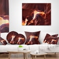thumbnail image 4 of Designart Stone Structures In Lower Antelope Canyon - Photography Throw Pillow - 18x18, 4 of 5
