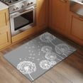 thumbnail image 2 of Entryway Rug 2'x3', White Dandelion Small Rug for Kitchen Bathroom Door Mat Indoor Entrance, Spring Plants Flowers Vintage Gray Non-Slip Area Rugs Floor Mats Carpet Front Door Rugs, 2 of 8