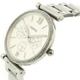 thumbnail image 2 of Fossil Women's ES4541 Carlie Multifunction Silver Stainless Steel Watch, 2 of 3