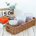thumbnail image 5 of Woven Storage Basket Organizer Bathroom Baskets Bin Bins Food Tray Rack Wicker Imitation Rattan Pp, 5 of 6