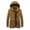Khaki, variant on Vedolay Men Jackets for Winter Padded Puffer Jacket Coat with Hood 2023 White,L