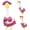 Dark Pink, variant on Lilixerw 23 Inch Outdoor Goose Decoration with Costume,Large Holiday Yard Goose Statue for Easter & Christmas,Weather-Resistant Fabric,Porch,Garden,Festival Decor for Outdoor Lawn Geese