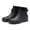 Black, variant on YUEHUA Womens Rain Boots, Fashion Solid Color Rainproof Boots, Rain Boots for Women Waterproof, Womens Rain Boots Wide, Anti- Shoes, Outdoor Garden Shoes