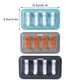 thumbnail image 4 of Moyic Colgador de pared montado en la cocina, gancho de almacenamiento de baño de plástico autoadhesivo, sombrillas extraíbles para el baño, Almacenamiento y organización del hogar Blanco negro Moyic HA065634-03B, 4 of 6