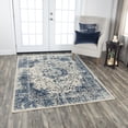 thumbnail image 2 of Rizzy Rugs Everything Old Is New Again Area Rug ENA106 Blue Petals Bulbs 7' 10" x 10' 10" Rectangle, 2 of 3