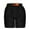 14-Black, variant on SELONE High Waisted Cargo Pants Women With Pockets High Waist High Rise Baggy Wide Leg Casual Fashion Solid Color Cargo Pants A-Line Loose Short Pants for Everyday Wear Running Green M