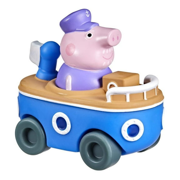 Peppa Pig Little Buggy Vehicle Playset with Grandpa Pig Figure for Ages 3 and Up