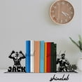 thumbnail image 4 of Shinelab Boxing Metal Bookends, Boxing Gift, Sports Office Decor for Bookshelves 12700, 4 of 5