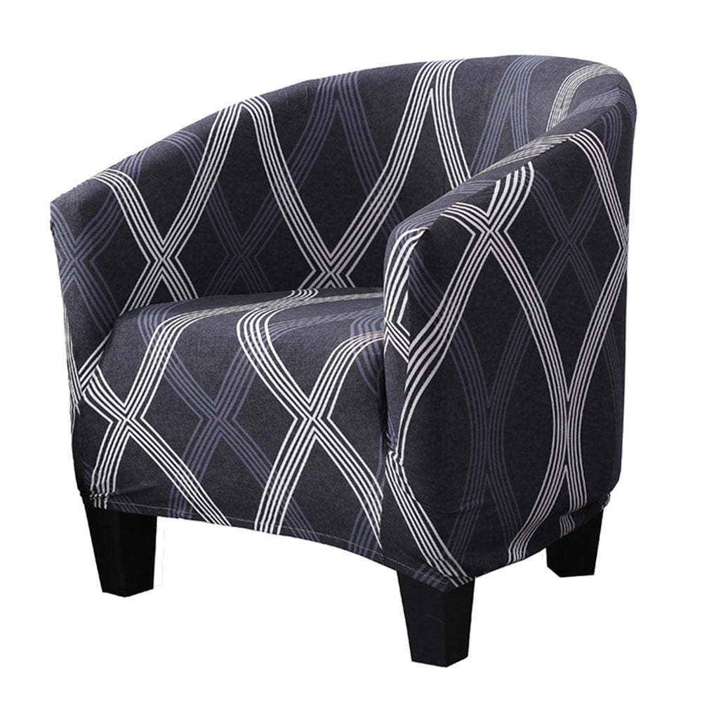 Club Chair Slipcover Stretch Armchair Tub Chair Sofa Covers for Bar Living Room 
