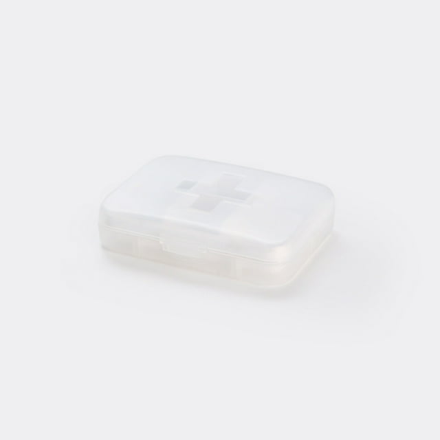 HOZADOIE Storage Device Storage & Organization Moistureproof Mini Weekly Organizer Box 6 Grids Portable for Travel with Removable Individual Containers