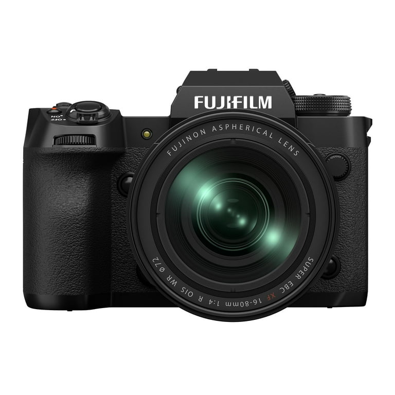 富士フイルム カメラ Fujifilm X-H2 40 MP Body with XF16-80mm F4 R OIS WR Lens (Black
