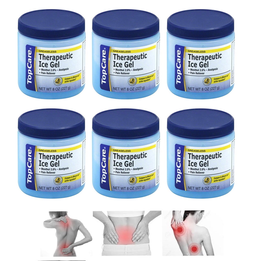 6 Menthol Muscle Joint Rub Back Pain Ache Sprain Relief 48oz - Walmart.com