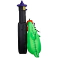 thumbnail image 4 of Gemmy Airblown Inflatable NBC Jack and Oogie w/Pumpkins Archway Disney, 8.5 ft Tall, Multicolored, 4 of 4