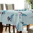 thumbnail image 5 of Yayeee Tablecloths 54" x 54" Rectangle Wrinkle Resistant Party Table Cover, Blue Ice Hockey, 5 of 8