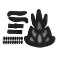 thumbnail image 1 of Kits de Remplacement de Tampons en Mousse avec Crochets et Boucles Autocollants - Forme de Flamme, 1 of 8
