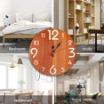 thumbnail image 4 of Reloj colgante delicado reloj color brillante para restaurante para cafetería de oficina en casa Octpeak Otros, 4 of 8