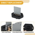 thumbnail image 3 of Unique Bargains HVAC Blower Motor Resistor Heater Blower Resistor No.RU715/971281G000/JA1797 for Kia Rio 2007-2011 Plastic Metal 1 Pcs, 3 of 6